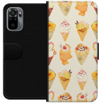 Wallet case for Xiaomi Redmi Note 10S with Glassy design