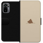 Wallet case for Xiaomi Redmi Note 10S with Nalle design