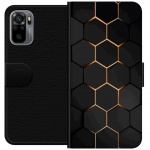 Wallet case for Xiaomi Redmi Note 10S with Luxurious Pattern design