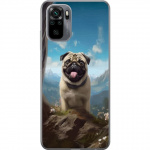 Mobile case for Xiaomi Redmi Note 10S with Happy Dog design Mobile case for Xiaomi Redmi Note 10S with Happy Dog design