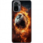 Mobile case for Xiaomi Redmi Note 10S with Football design