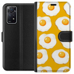 Wallet case for Xiaomi Redmi Note 11 Pro 5G with Fried egg design