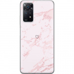 Mobile case for Xiaomi Redmi Note 11 Pro 5G with Pink Heart design