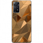 Mobile case for Xiaomi Redmi Note 11 Pro 5G with 3D Gold design
