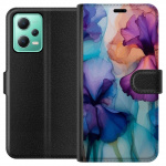 Wallet case for Xiaomi Redmi Note 12 with Magical flowers design Wallet case for Xiaomi Redmi Note 12 with Magical flowers design