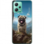 Mobile case for Xiaomi Redmi Note 12 with Happy Dog design