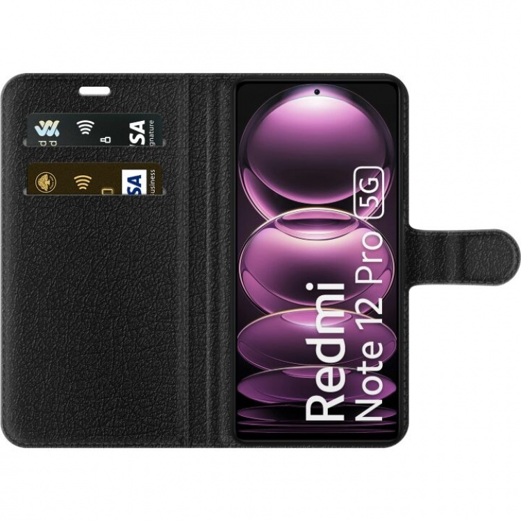 Wallet case for Xiaomi Redmi Note 12 Pro with Football design