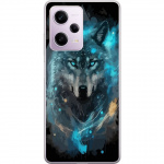 Mobile case for Xiaomi Redmi Note 12 Pro with Wolf design Mobile case for Xiaomi Redmi Note 12 Pro with Wolf design