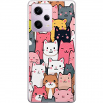 Mobile case for Xiaomi Redmi Note 12 Pro with Cat pattern design Mobile case for Xiaomi Redmi Note 12 Pro with Cat pattern design