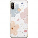 Mobile case for Xiaomi Redmi 6 Pro with Flowers design