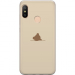 Mobile case for Xiaomi Redmi 6 Pro with Nalle design