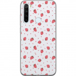 Mobile case for Xiaomi Redmi Note 8 with Strawberries design