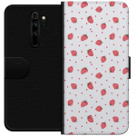 Wallet case for Xiaomi Redmi Note 8 Pro with Strawberries design Wallet case for Xiaomi Redmi Note 8 Pro with Strawberries design