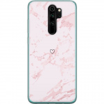 Mobile case for Xiaomi Redmi Note 8 Pro with Pink Heart design