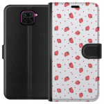 Wallet case for Xiaomi Redmi Note 9 with Strawberries design Wallet case for Xiaomi Redmi Note 9 with Strawberries design