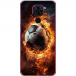 Mobile case for Xiaomi Redmi Note 9 with Football design