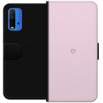 Wallet case for Xiaomi Redmi Note 9 4G with Heart design Wallet case for Xiaomi Redmi Note 9 4G with Heart design