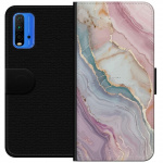 Wallet case for Xiaomi Redmi Note 9 4G with Marble design Wallet case for Xiaomi Redmi Note 9 4G with Marble design