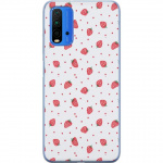 Mobile case for Xiaomi Redmi Note 9 4G with Strawberries design Mobile case for Xiaomi Redmi Note 9 4G with Strawberries design
