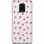 Mobile case for Xiaomi Redmi Note 9S with Strawberries design