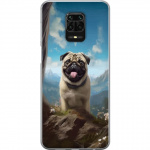 Mobile case for Xiaomi Redmi Note 9S with Happy Dog design