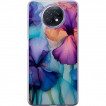 Mobile case for Xiaomi Redmi Note 9T with Magical flowers design
