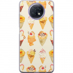 Mobile case for Xiaomi Redmi Note 9T with Glassy design