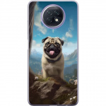 Mobile case for Xiaomi Redmi Note 9T with Happy Dog design