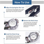 Klockbandstång, Svart Klockbandstång, Svart