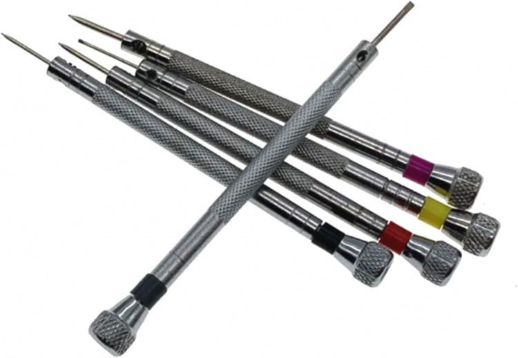 Precisionsskruvmejslar till klockor