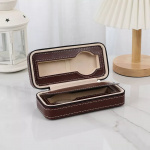 Klockfodral för 2 klockor, Brun