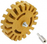 4-tums pneumatisk gummiplatta för borttagning av dekaler, 20 mm