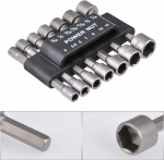 Hylsbitsats för borrmaskin & skruvdragare 14-delar