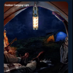 2-i-1 LED Campinglampa med myggavvisare 2-i-1 LED Campinglampa med myggavvisare