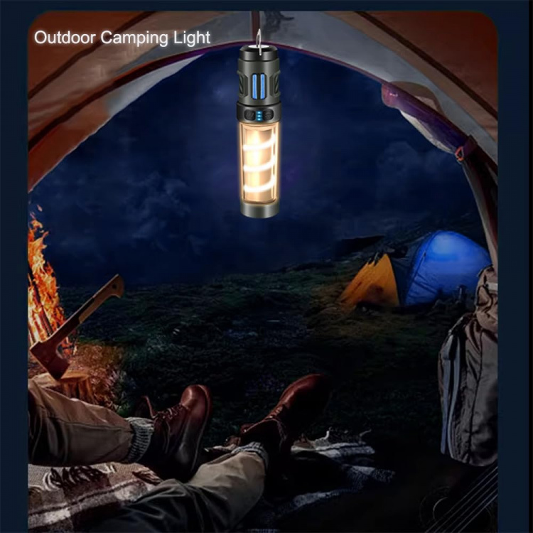 2-i-1 LED Campinglampa med myggavvisare 2-i-1 LED Campinglampa med myggavvisare