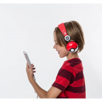 POKEMON Headphone Dome Tween On-Ear 90dB Pokeball POKEMON Headphone Dome Tween On-Ear 90dB Pokeball