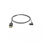 8Sinn Cable Micro HDMI-HDMI Vinklad Extra Tunn 40cm
