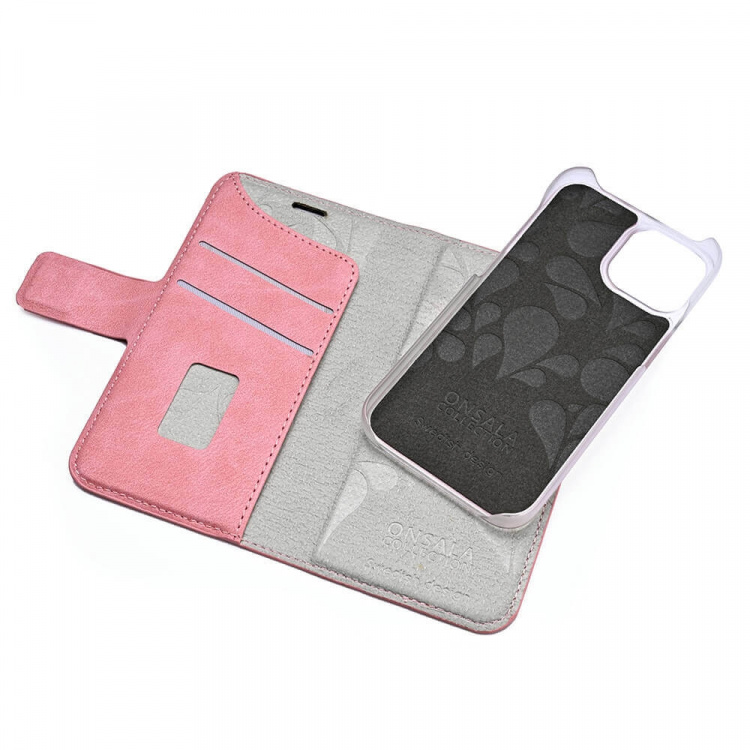 Onsala Mobile Wallet Dusty Pink - iPhone 13 Mini Onsala Mobile Wallet Dusty Pink - iPhone 13 Mini