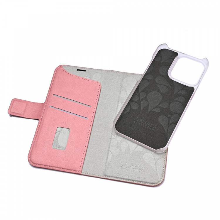 Onsala Mobile Wallet Dusty Pink iPhone 13 Pro