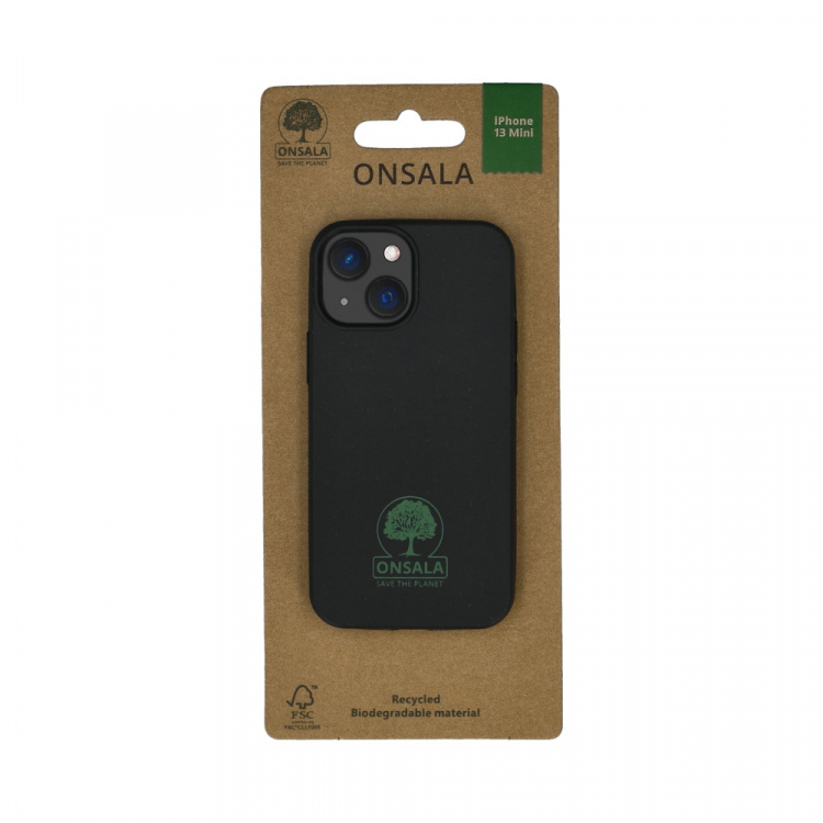 Onsala ECO Mobile Cover Black iPhone 13 Mini Onsala ECO Mobile Cover Black iPhone 13 Mini