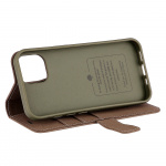 Onsala Wallet Case Brown - iPhone 13