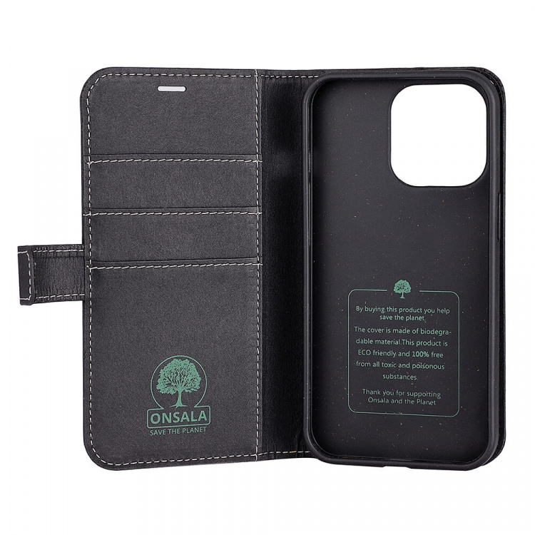 Onsala ECO Mobile Cover Black iPhone 13 Pro Onsala ECO Mobile Cover Black iPhone 13 Pro