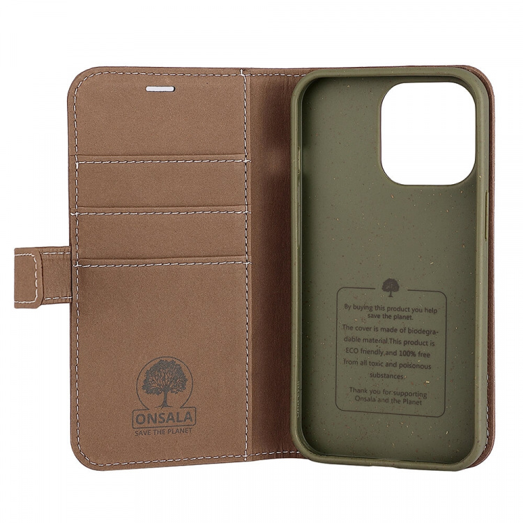 Onsala ECO Mobile Case Brown iPhone 13 Pro Onsala ECO Mobile Case Brown iPhone 13 Pro