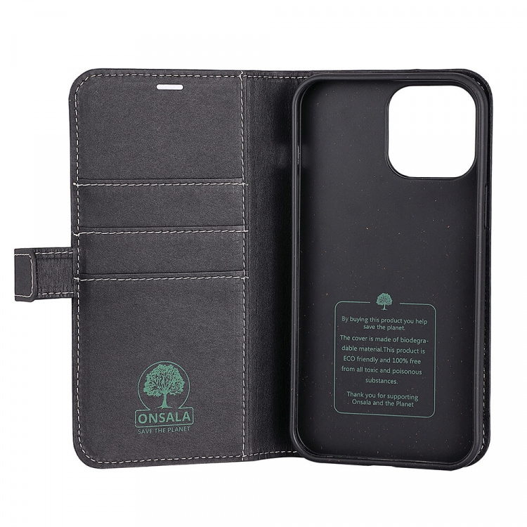 Onsala ECO Mobile Case Black iPhone 13 Pro Max Onsala ECO Mobile Case Black iPhone 13 Pro Max