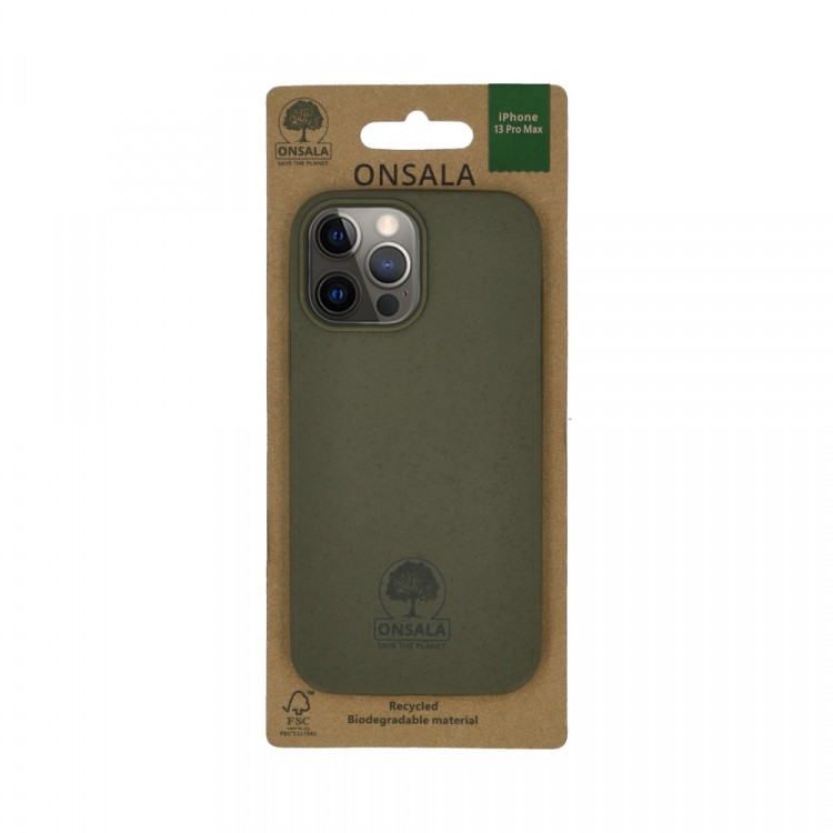Onsala ECO Mobile Cover Green iPhone 13 Pro Max