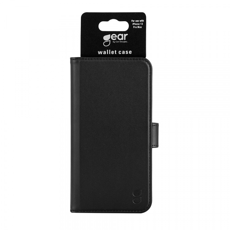 Gear Wallet Case Black - iPhone 13 Pro Max