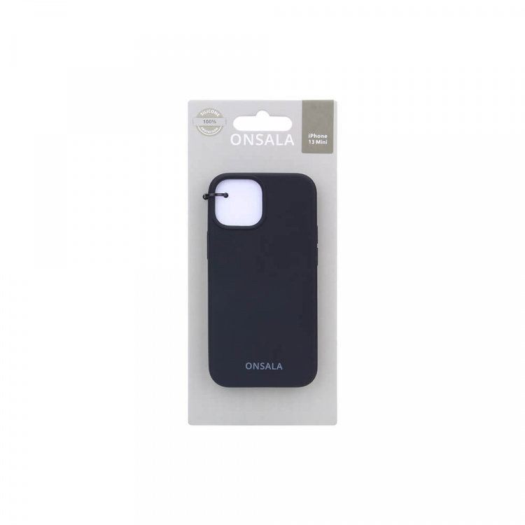 Onsala Phone Case Silicone Black - iPhone 13 Mini Onsala Phone Case Silicone Black - iPhone 13 Mini