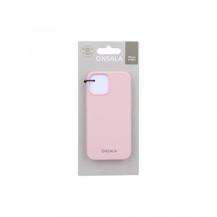 Onsala Phone Case Silicone Sand Pink - iPhone 13 Mini Onsala Phone Case Silicone Sand Pink - iPhone 13 Mini