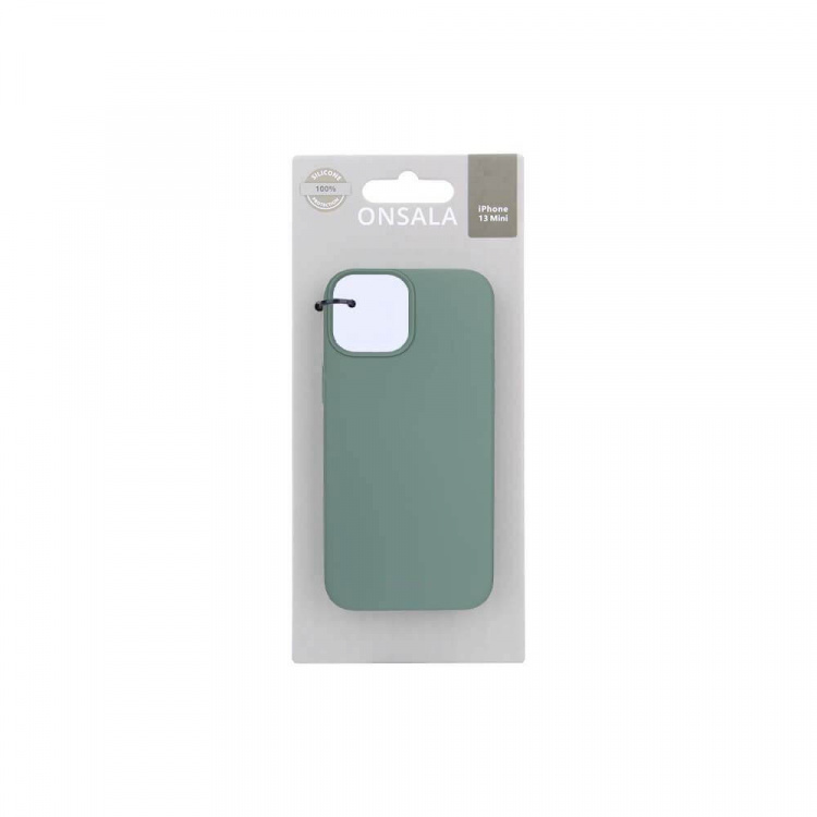 Onsala Phone Case Silicone Pine Green - iPhone 13 Mini Onsala Phone Case Silicone Pine Green - iPhone 13 Mini