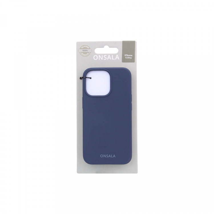 Onsala Phone Case Silicone Cobalt Blue - iPhone 13 Pro